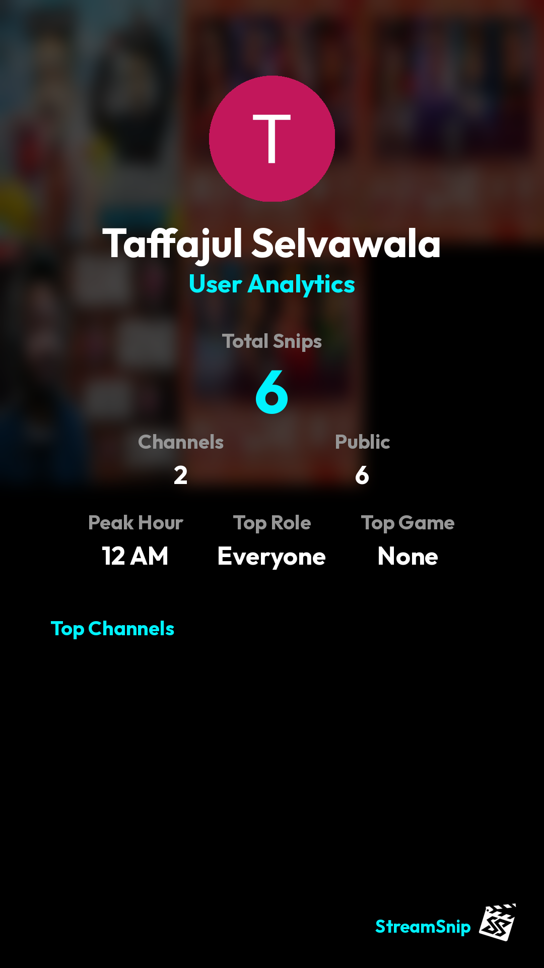 Stats Share Card