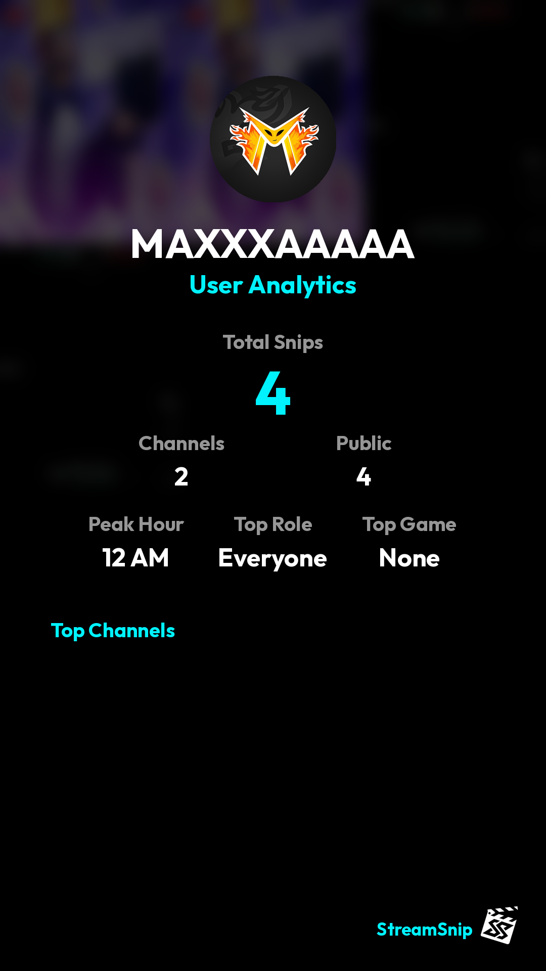 Stats Share Card