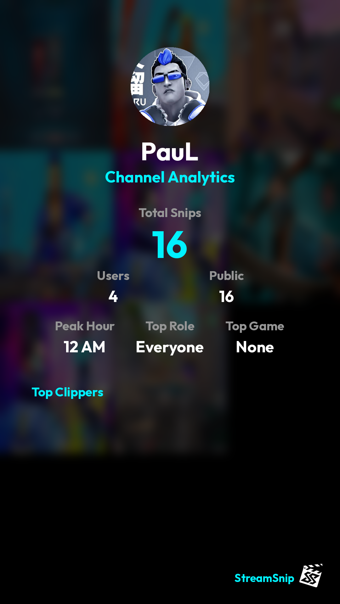 Stats Share Card