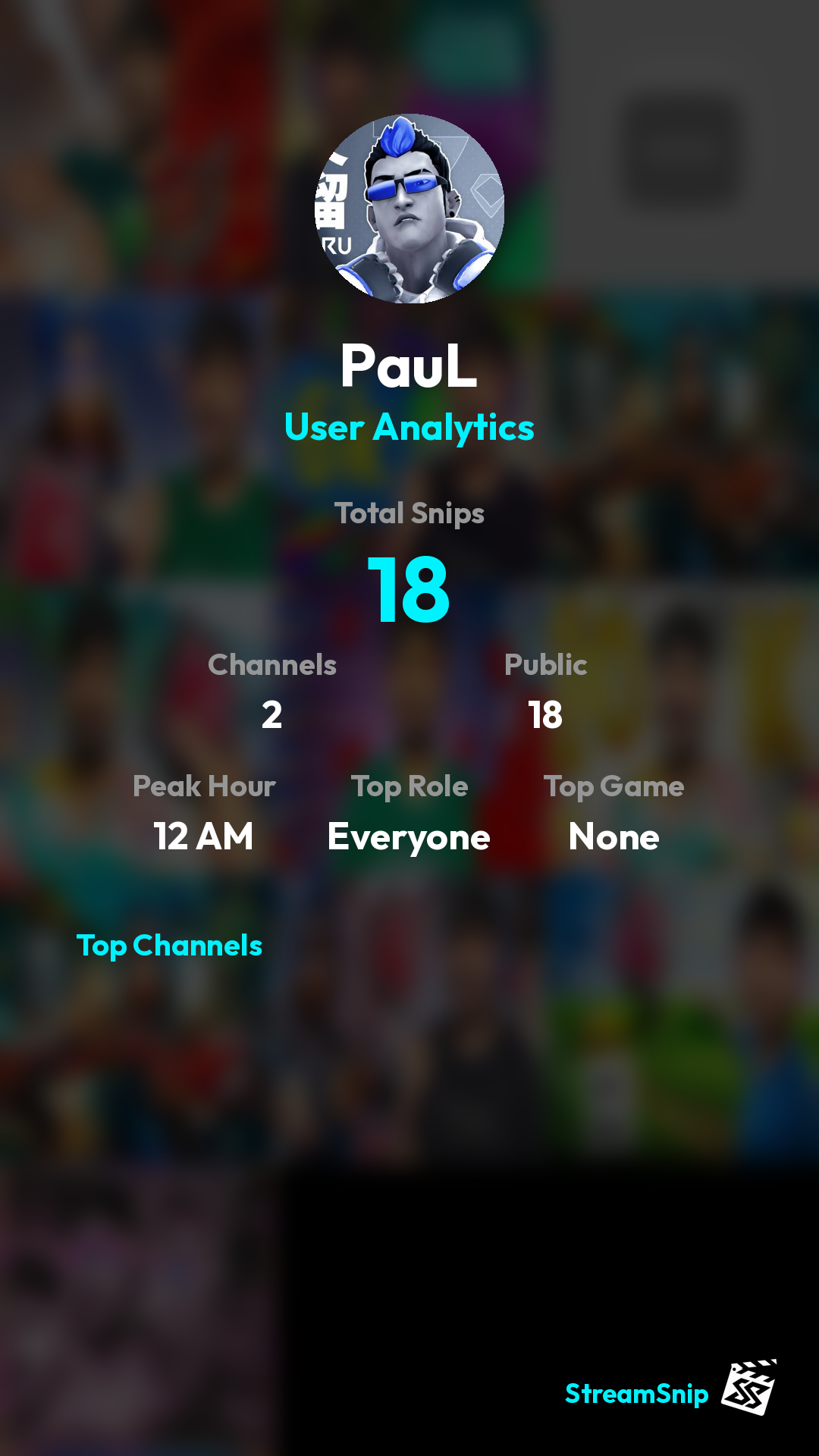 Stats Share Card