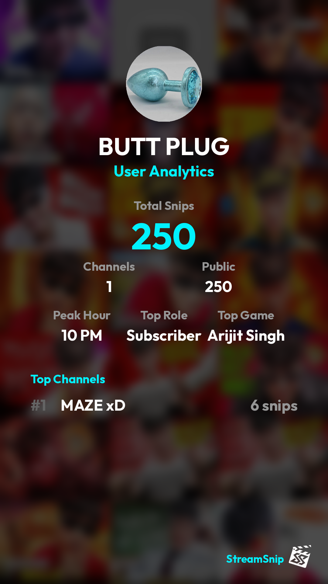 Stats Share Card