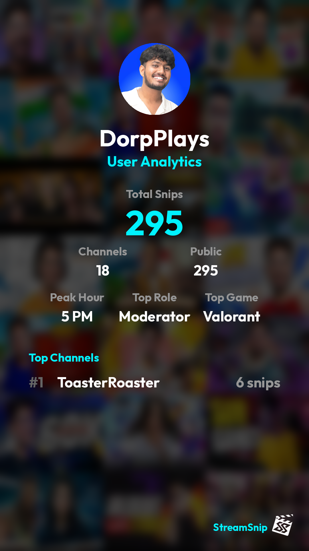 Stats Share Card