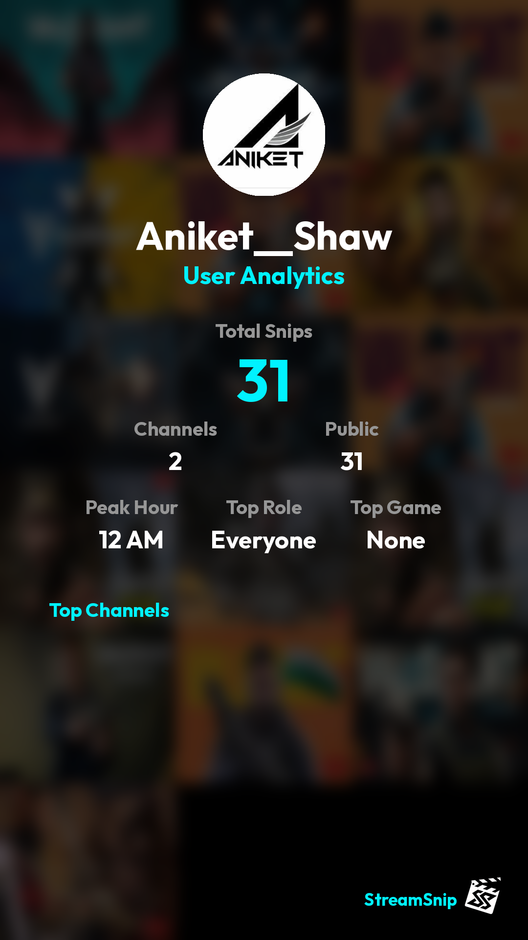 Stats Share Card