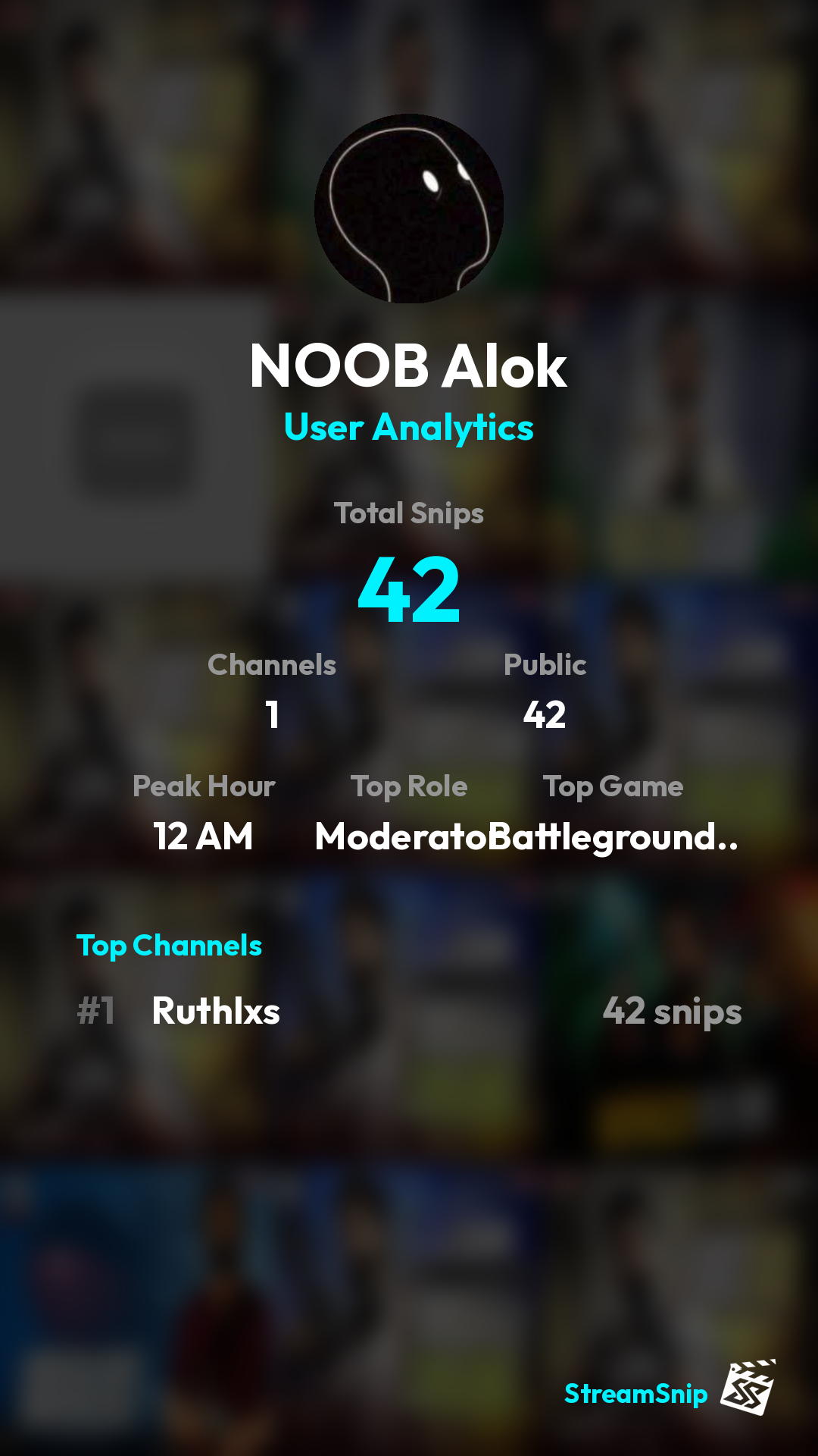Stats Share Card