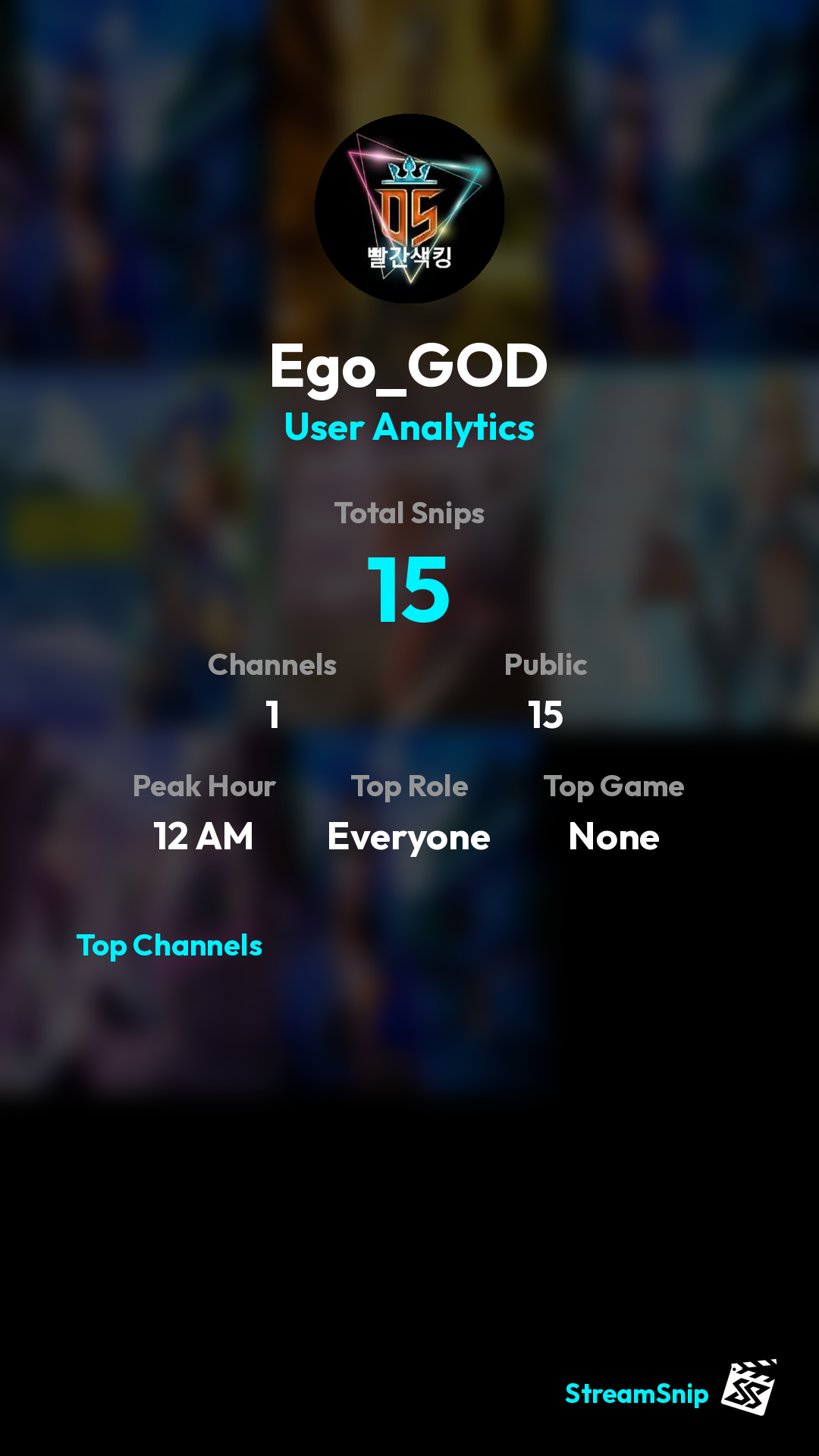 Stats Share Card