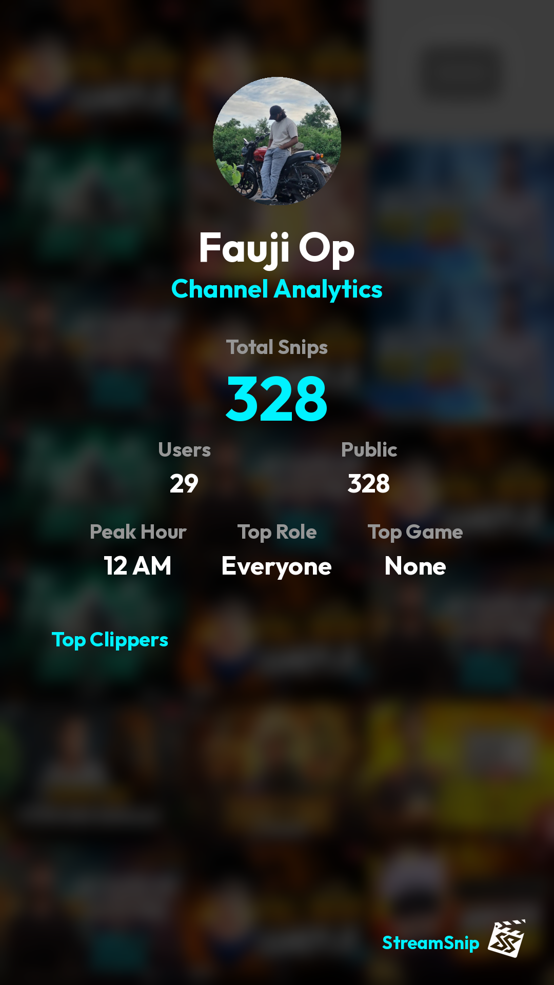 Stats Share Card