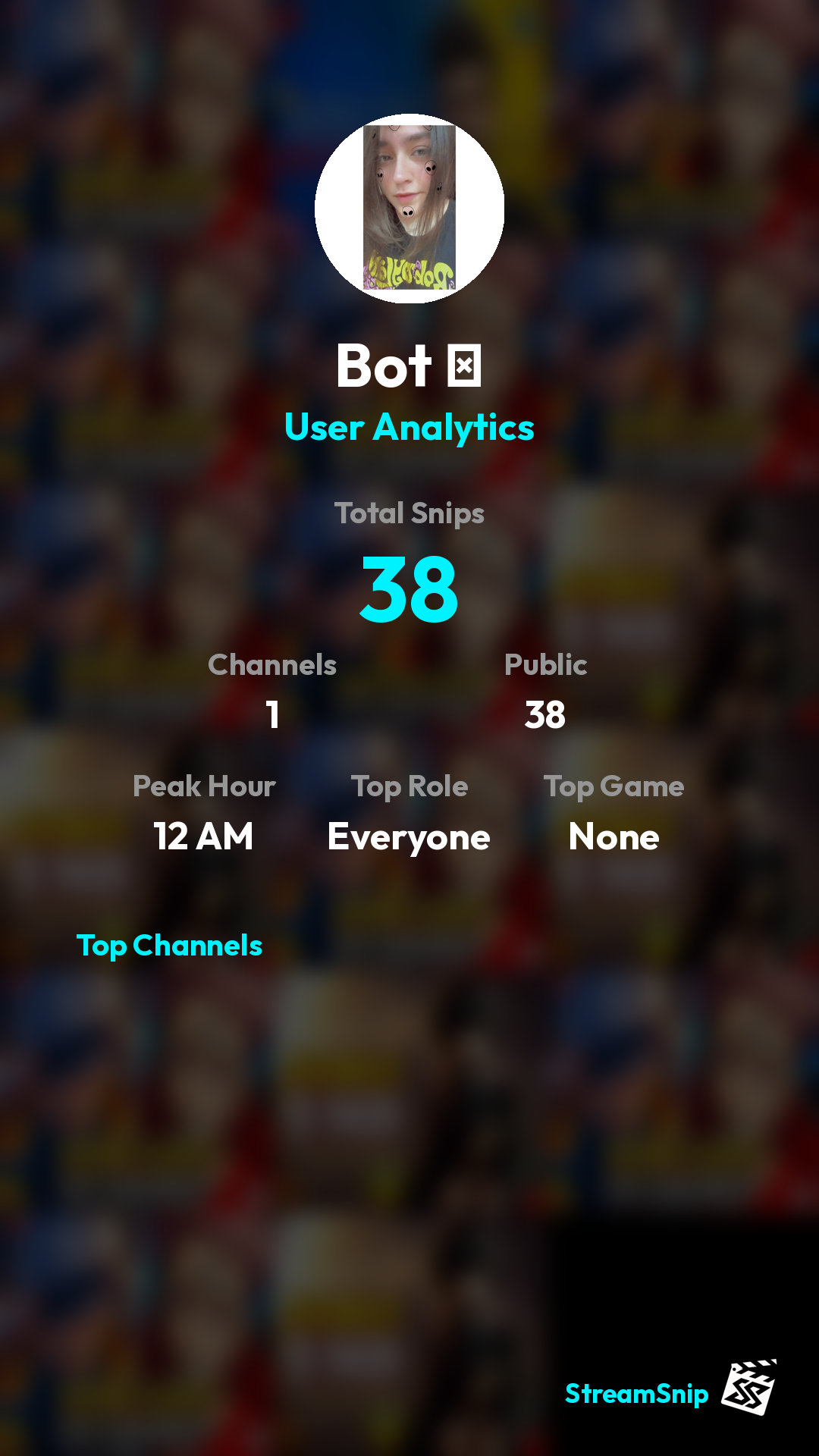 Stats Share Card