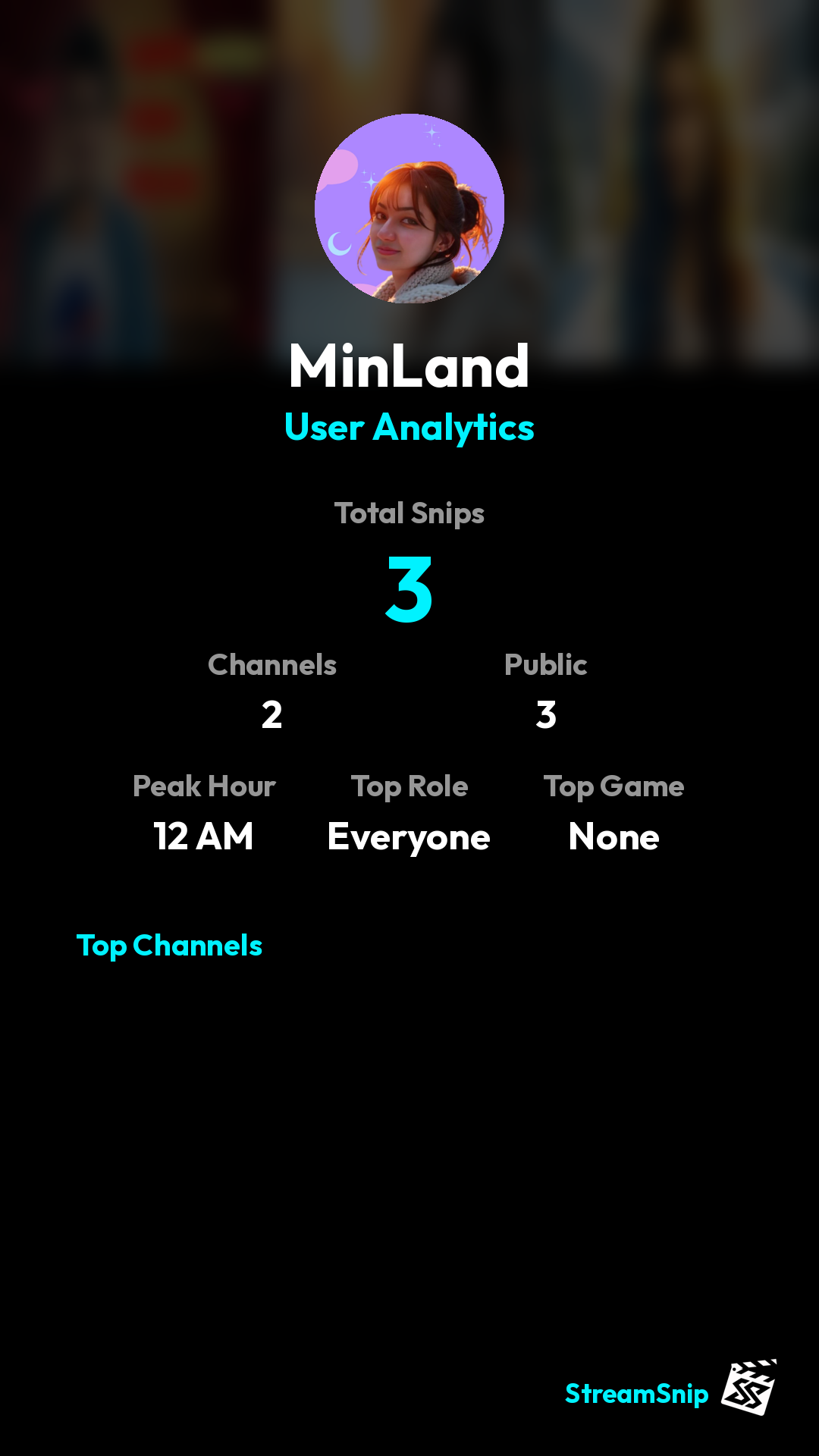 Stats Share Card