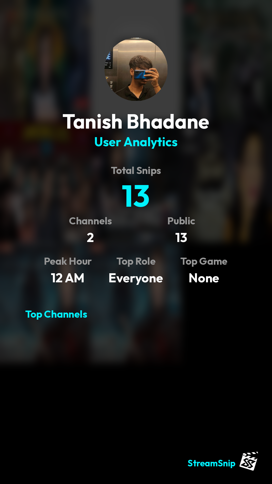 Stats Share Card