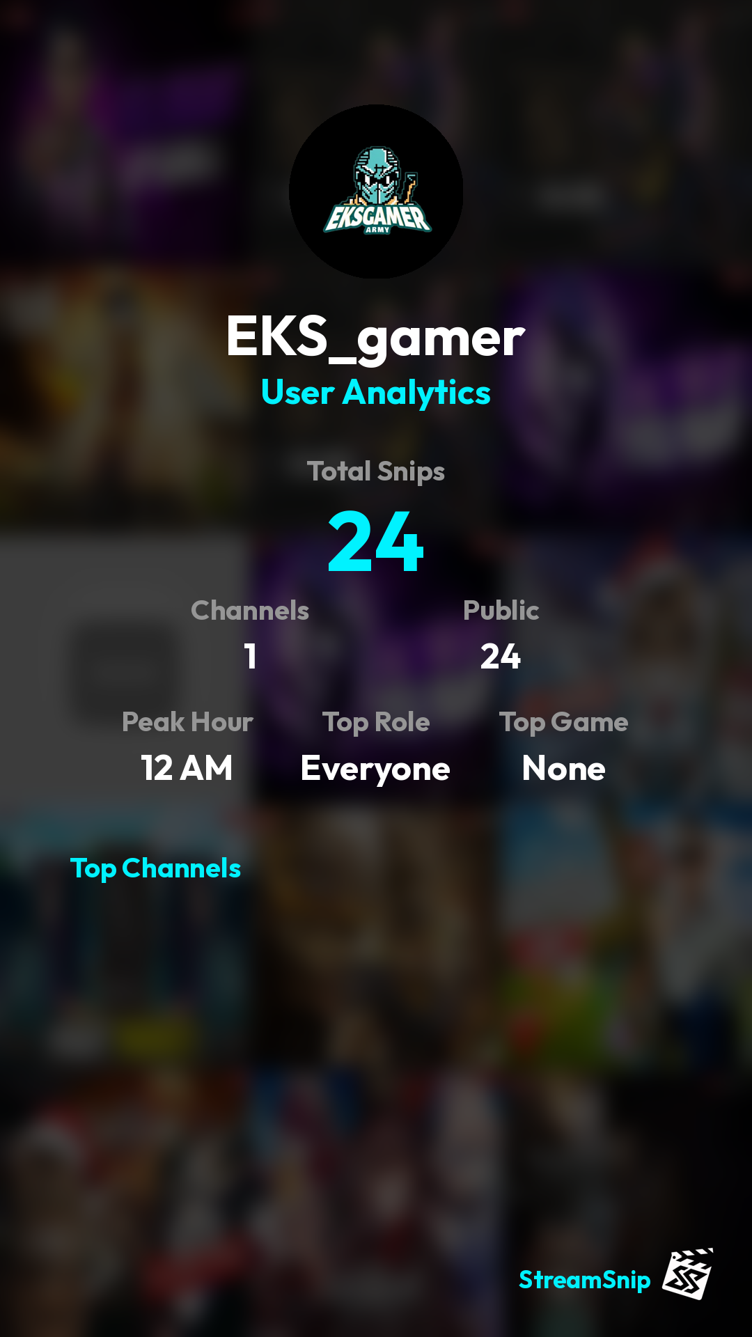 Stats Share Card