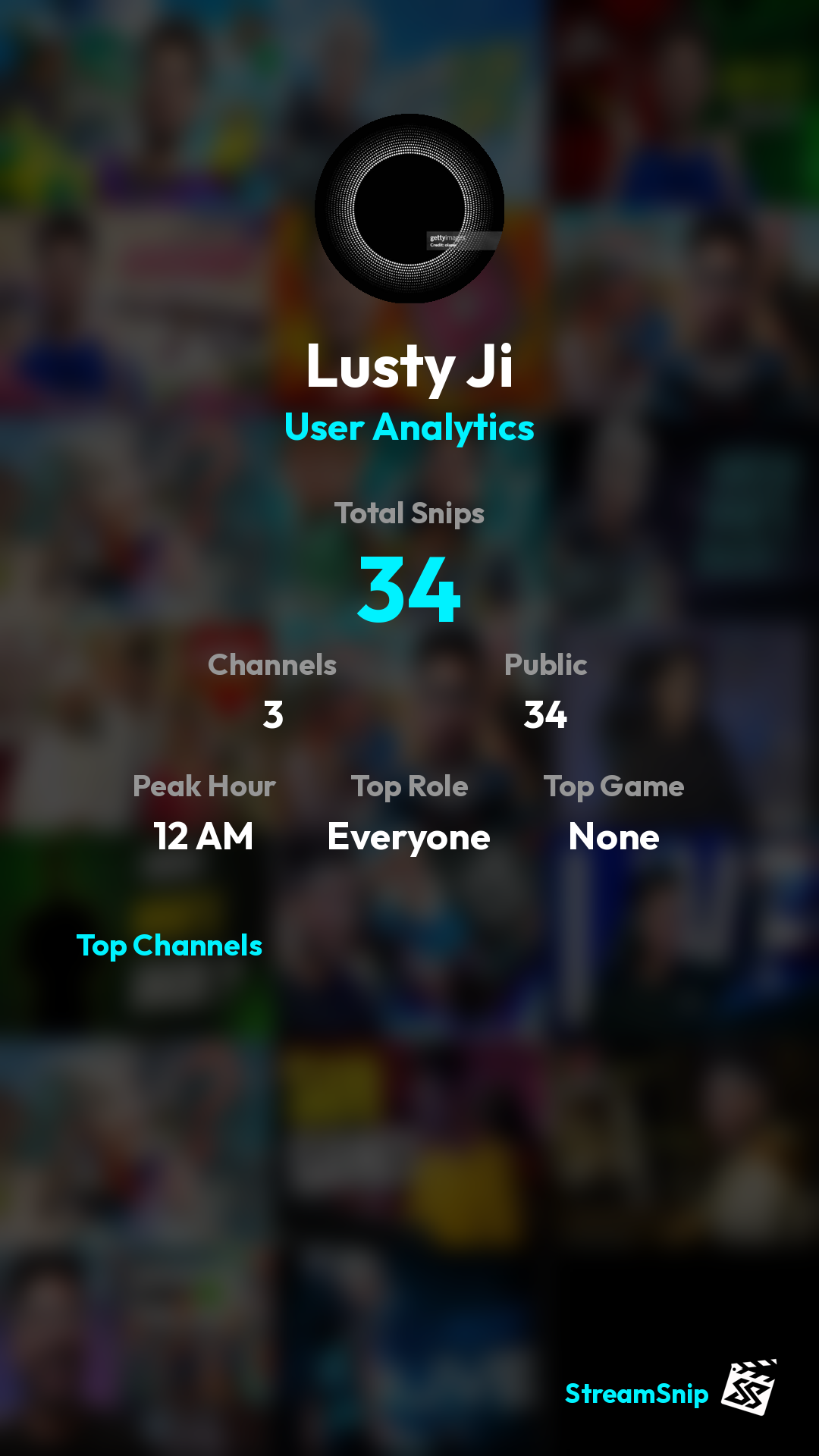 Stats Share Card