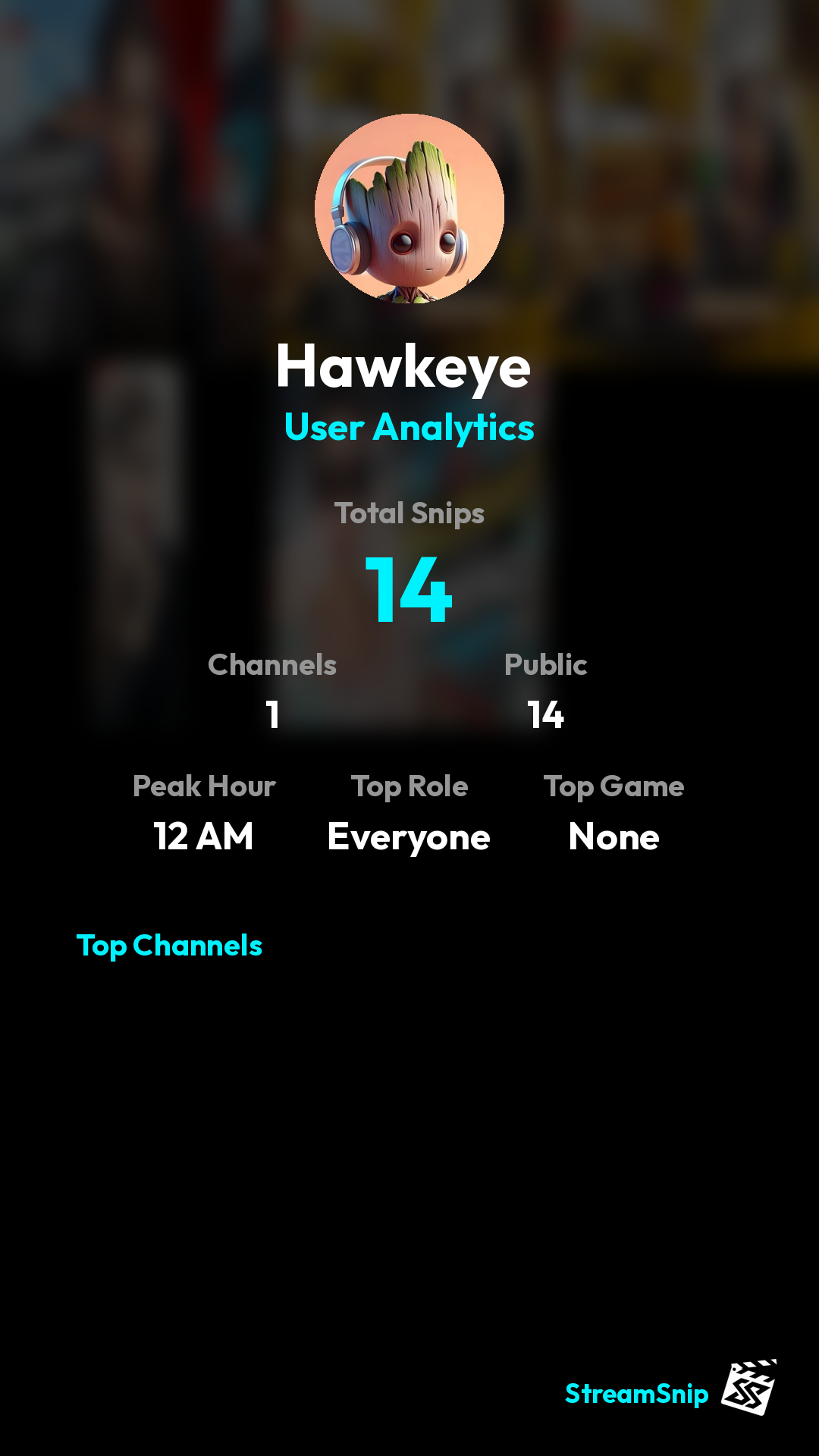 Stats Share Card