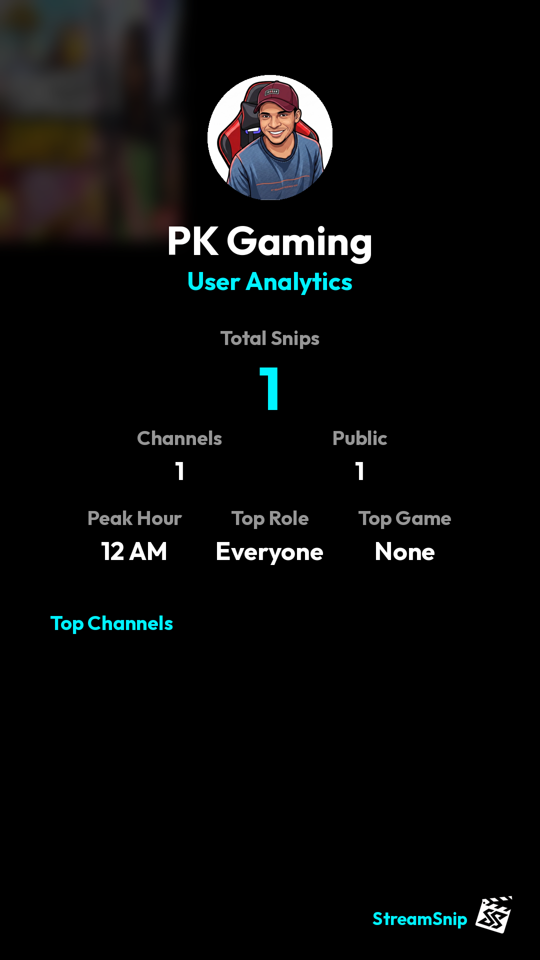 Stats Share Card