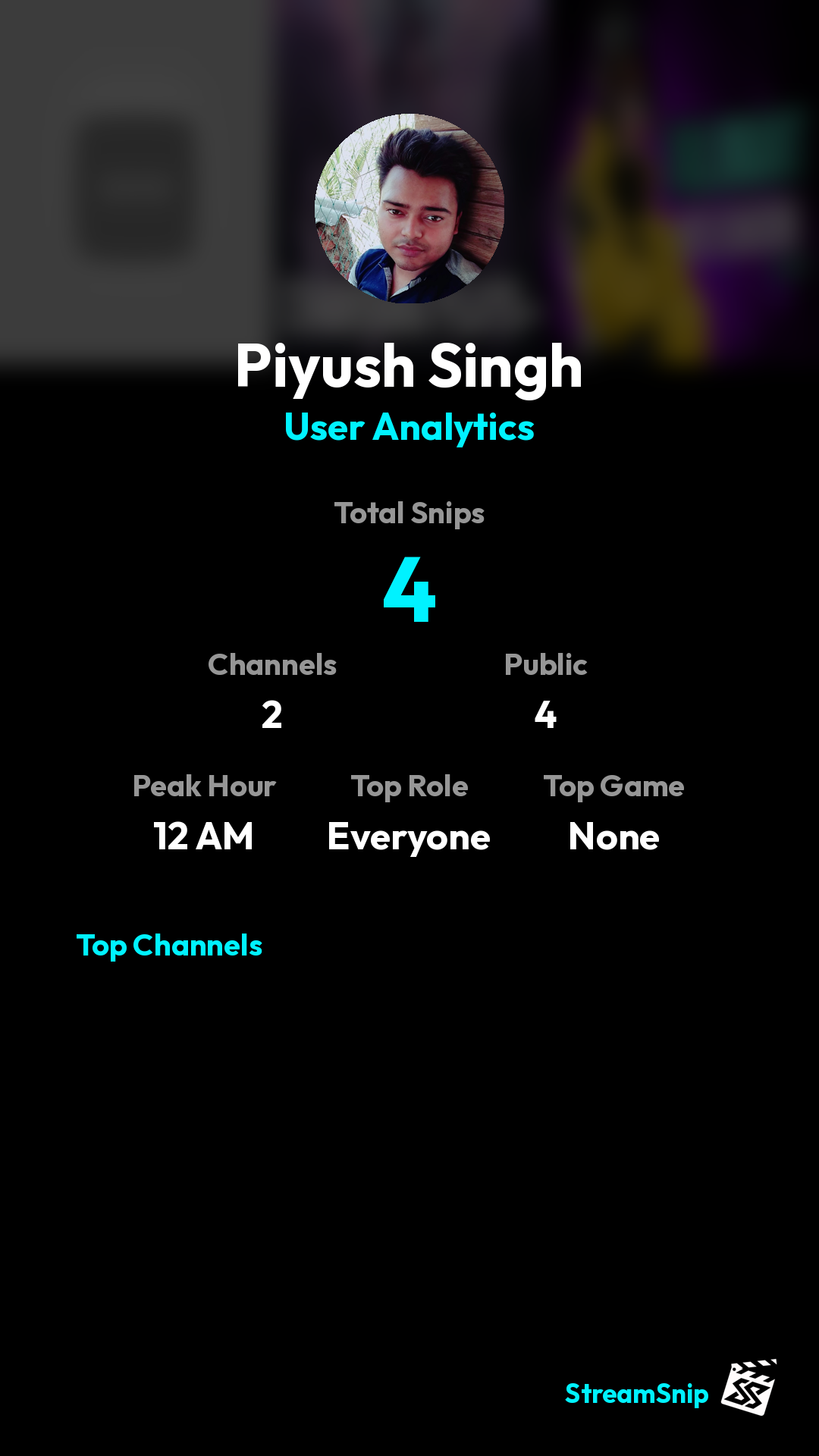 Stats Share Card