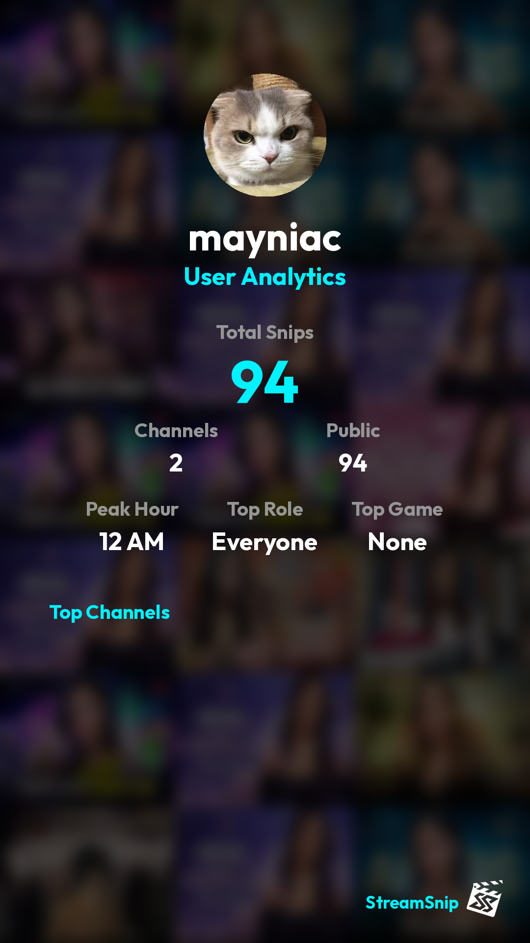 Stats Share Card