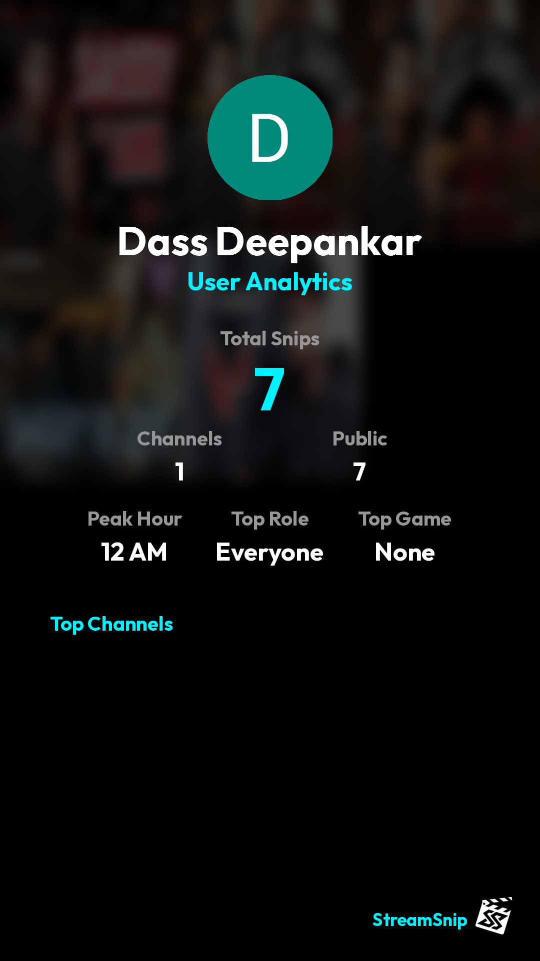 Stats Share Card
