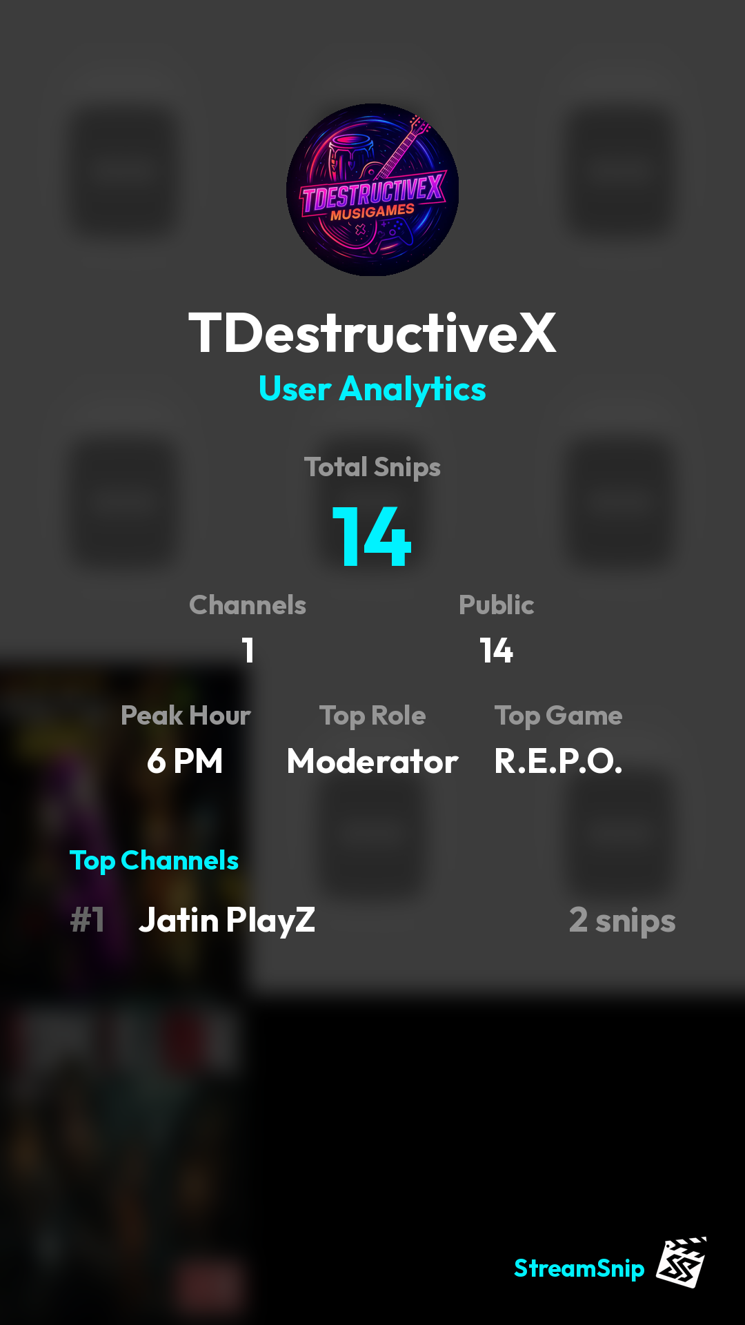 Stats Share Card