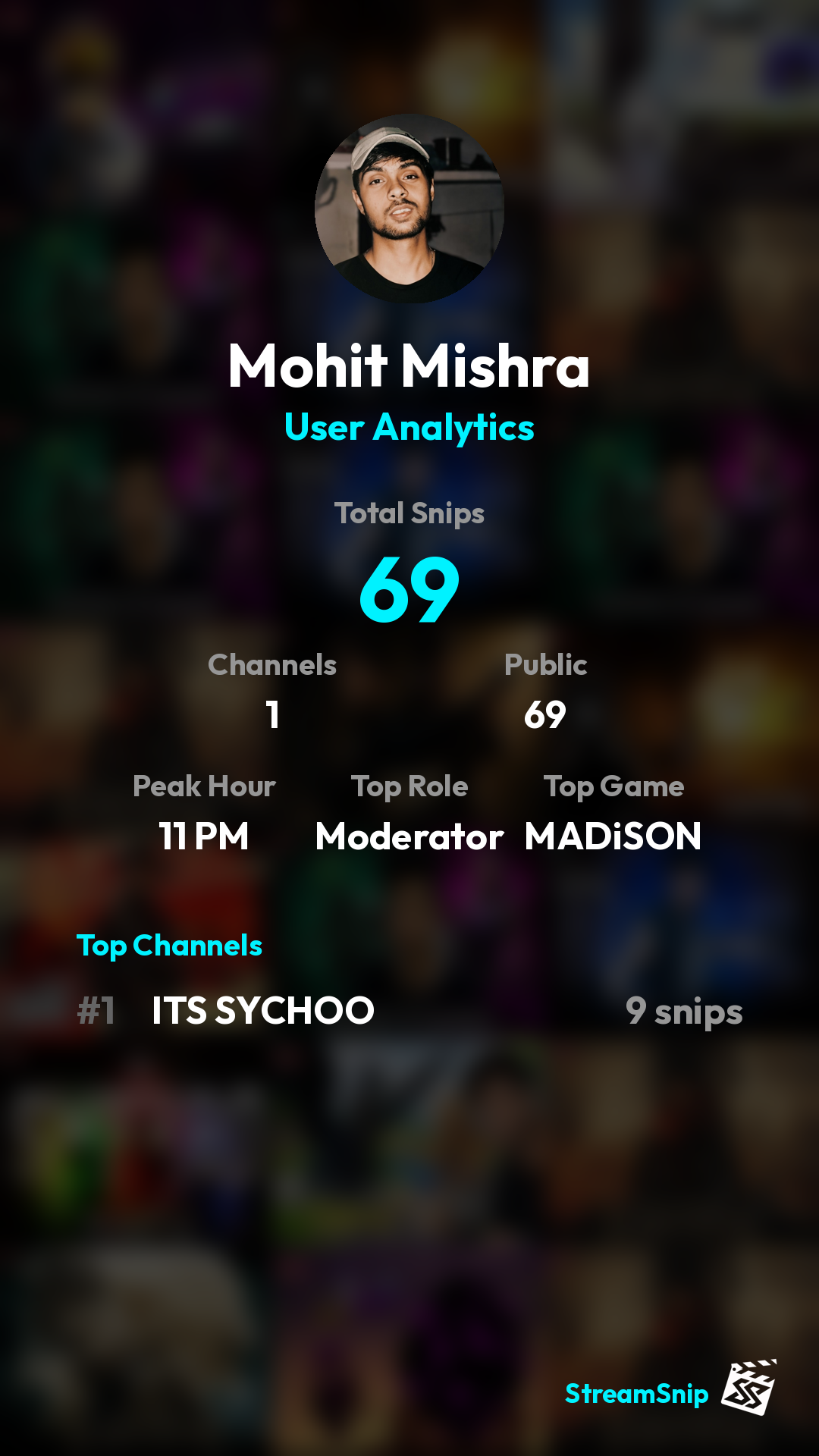 Stats Share Card