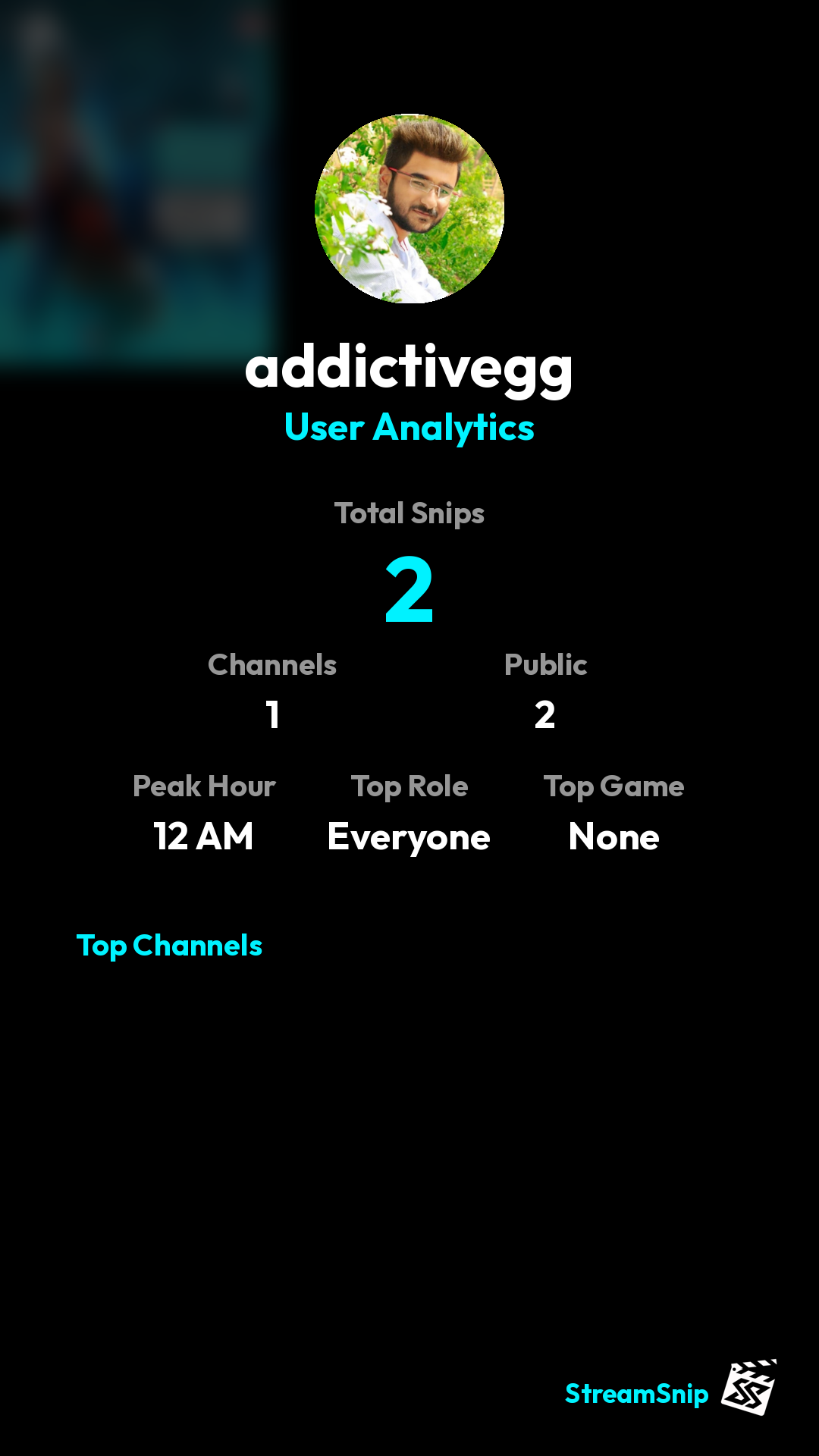 Stats Share Card