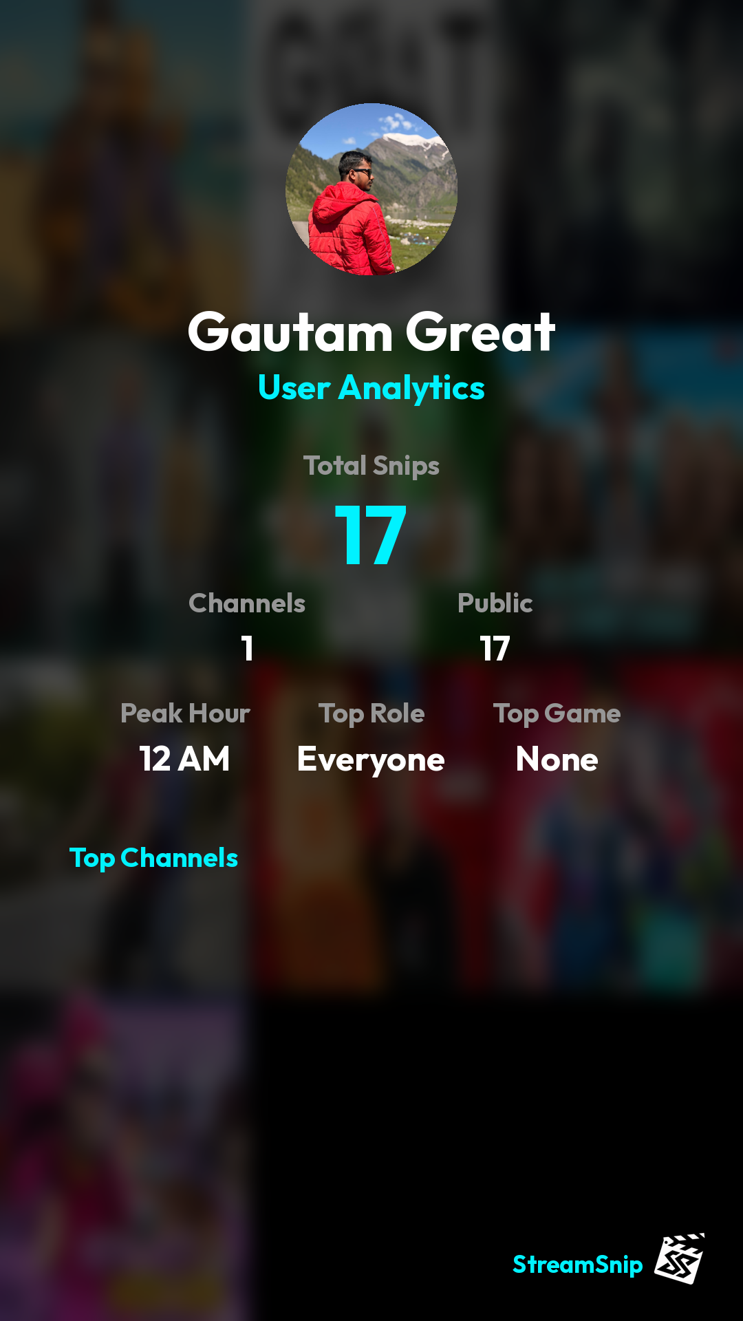 Stats Share Card