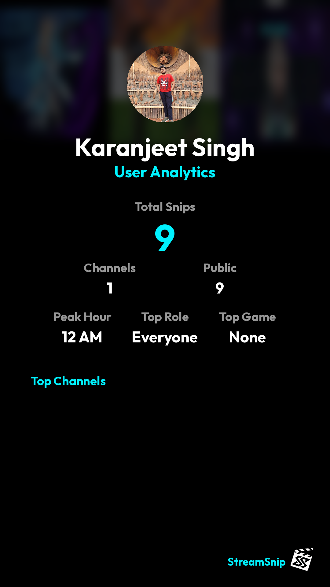 Stats Share Card