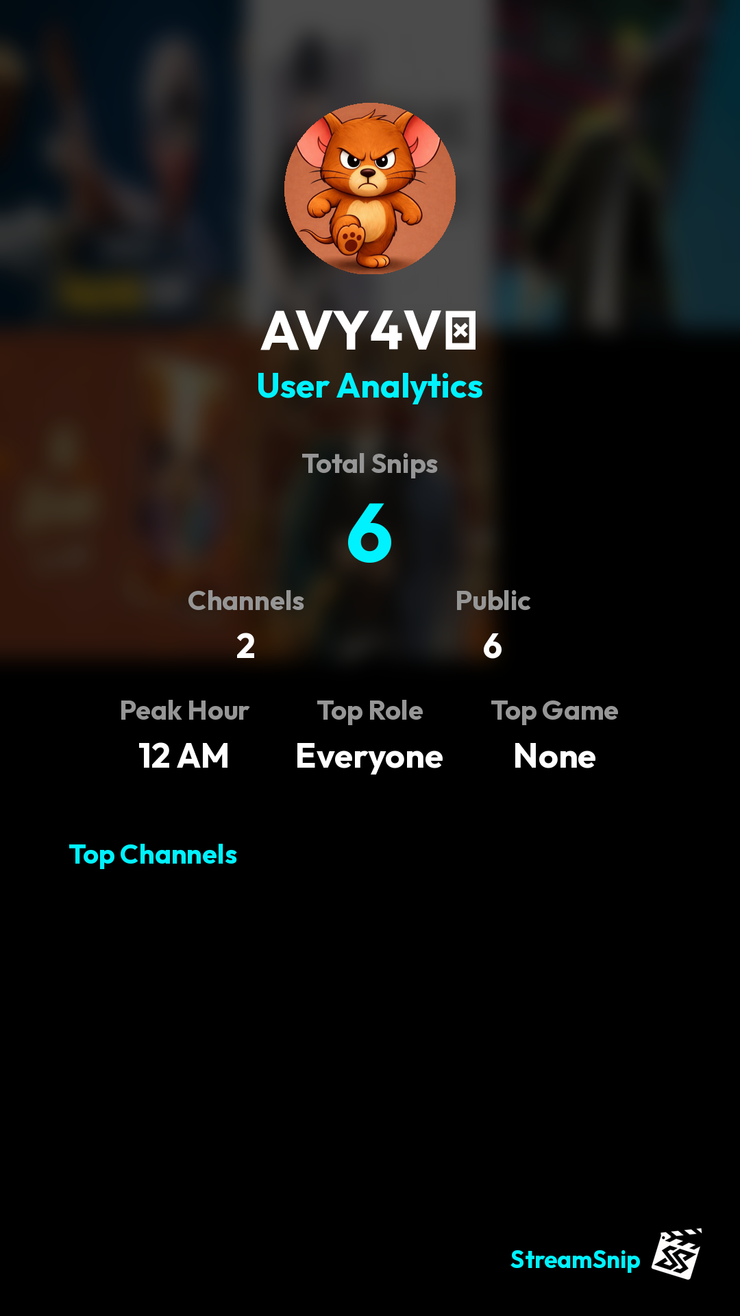 Stats Share Card