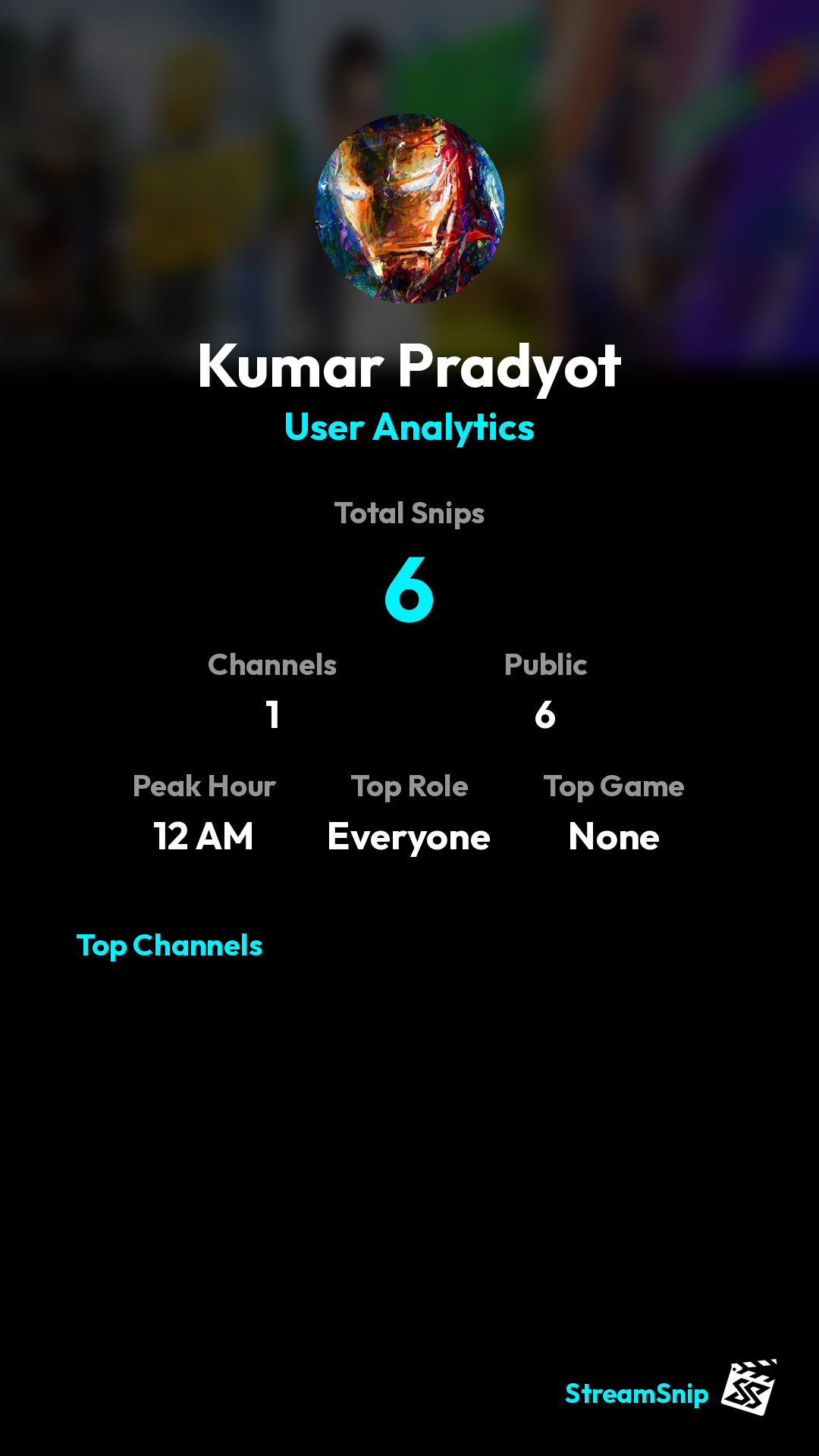 Stats Share Card
