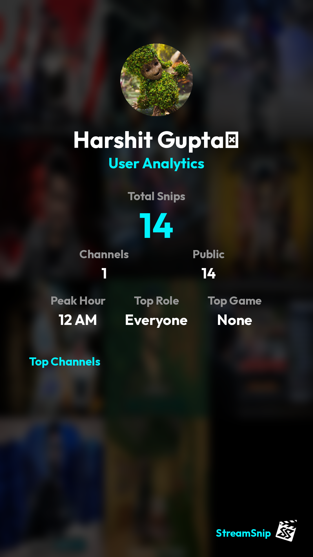 Stats Share Card