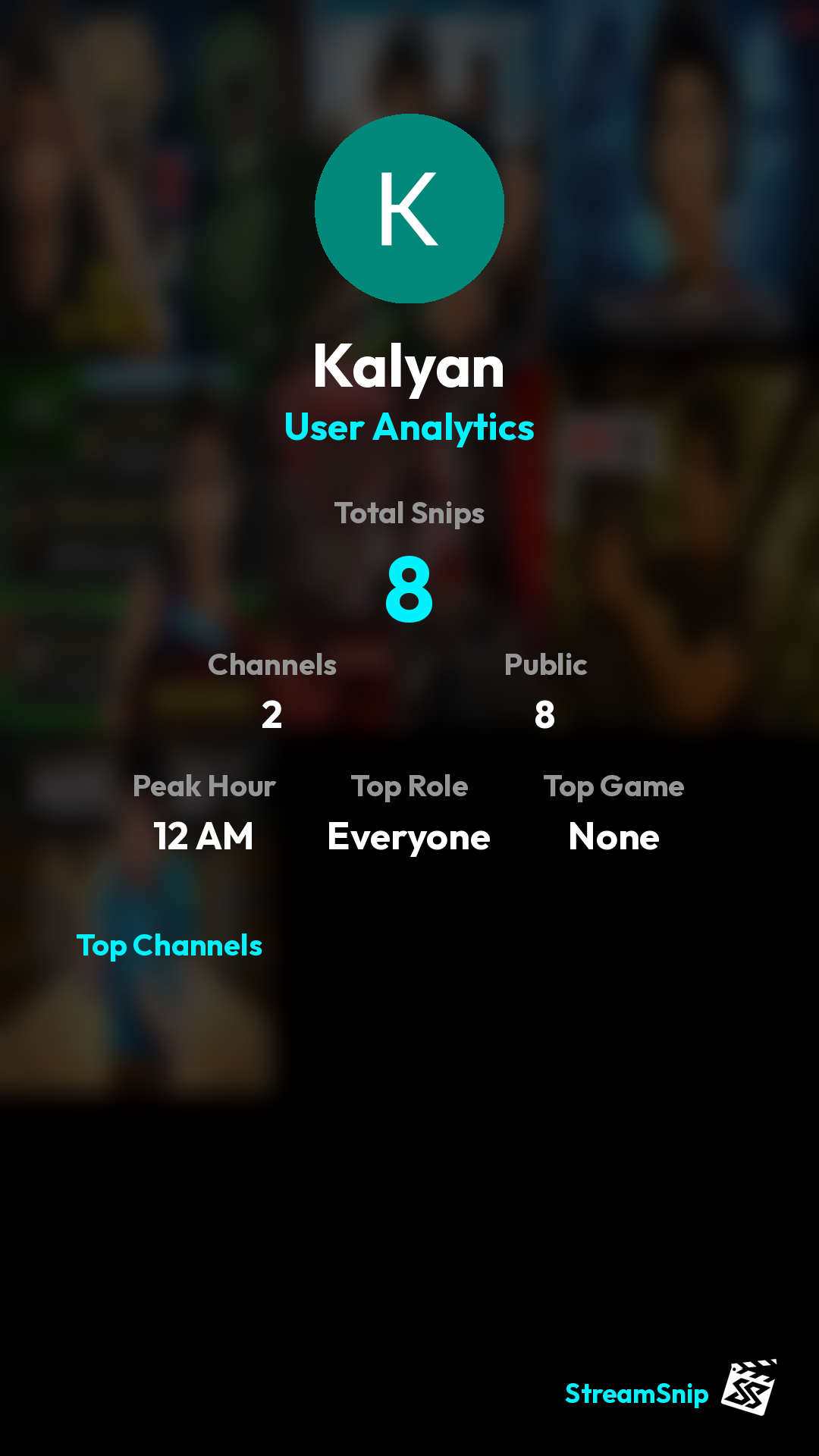 Stats Share Card