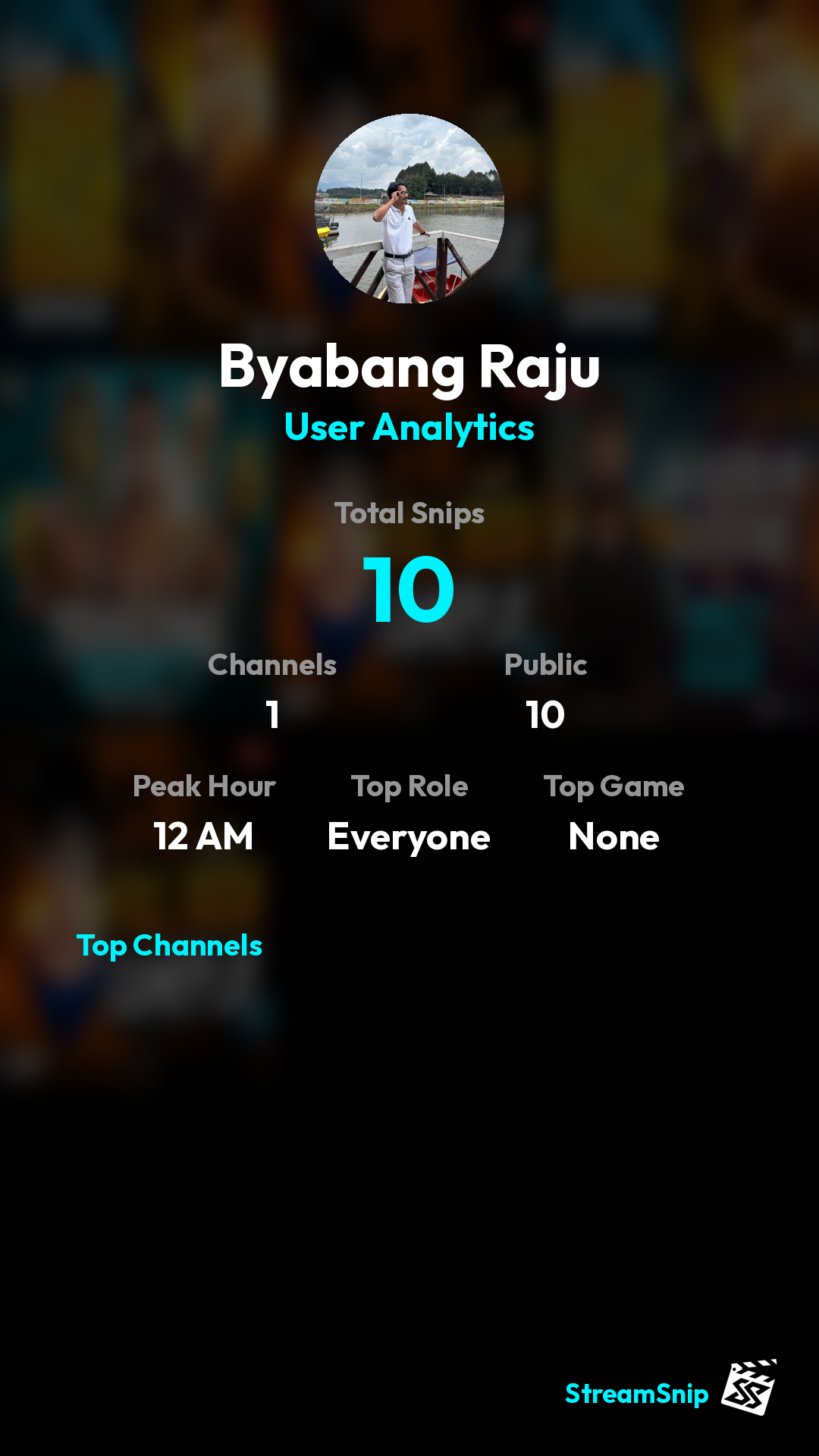 Stats Share Card