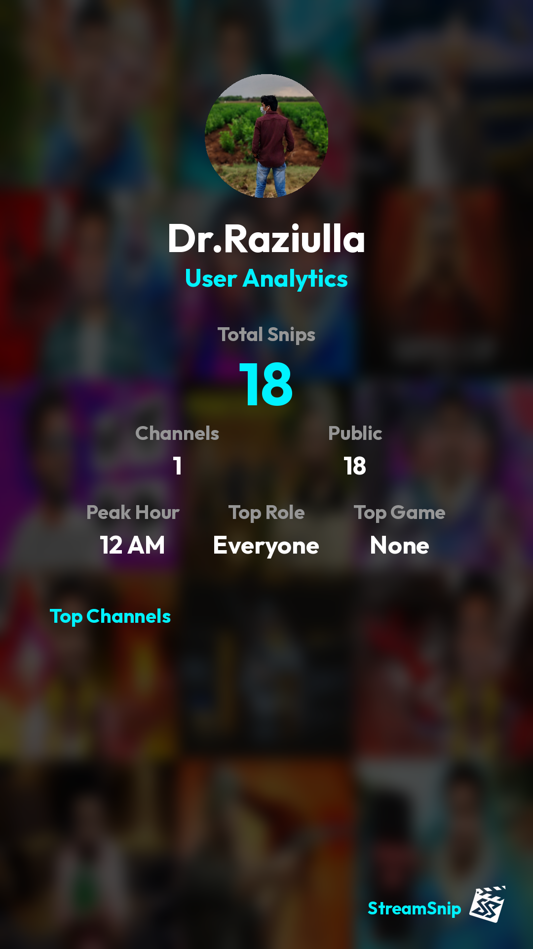 Stats Share Card