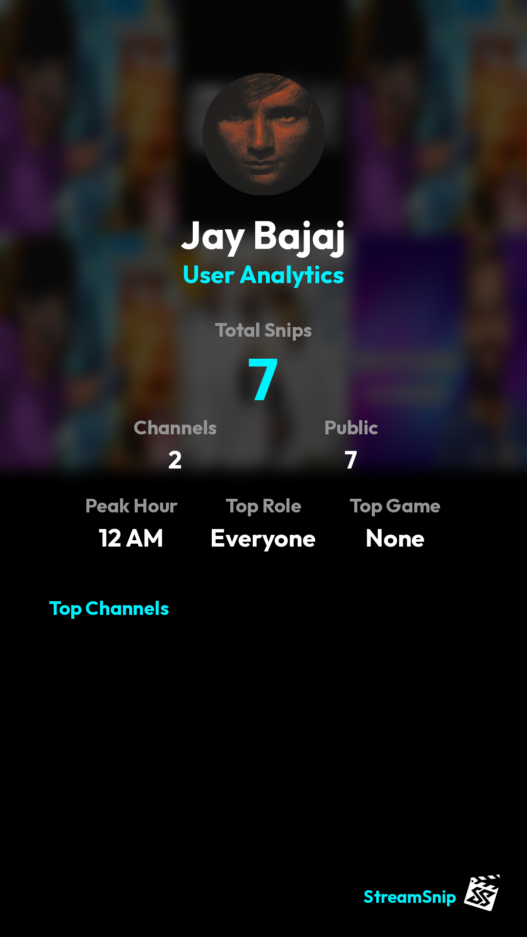 Stats Share Card