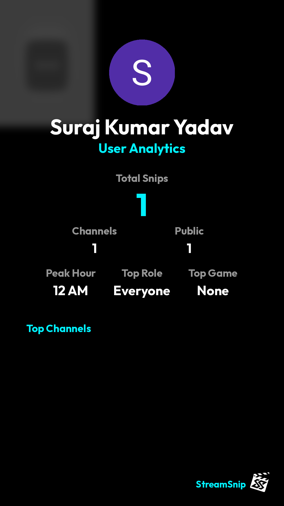 Stats Share Card
