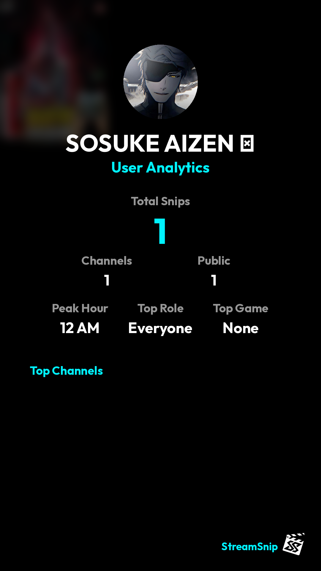 Stats Share Card