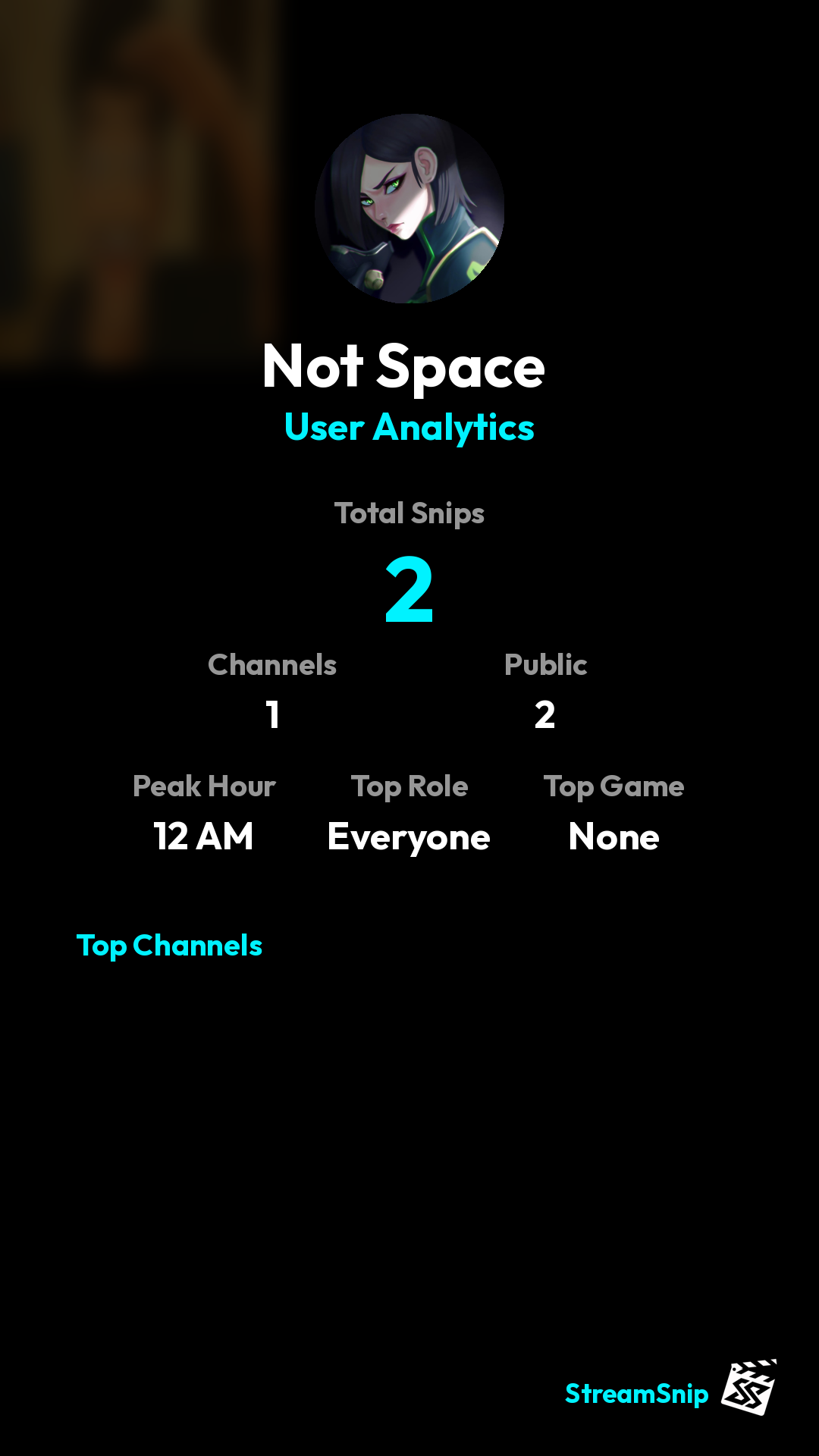 Stats Share Card