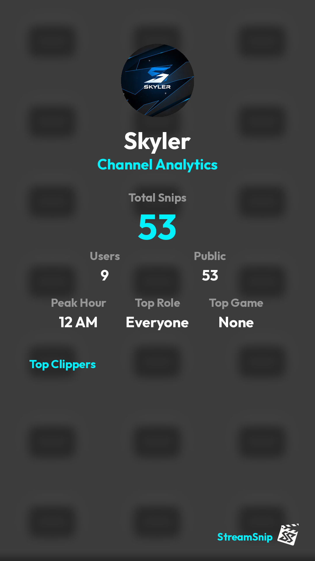 Stats Share Card