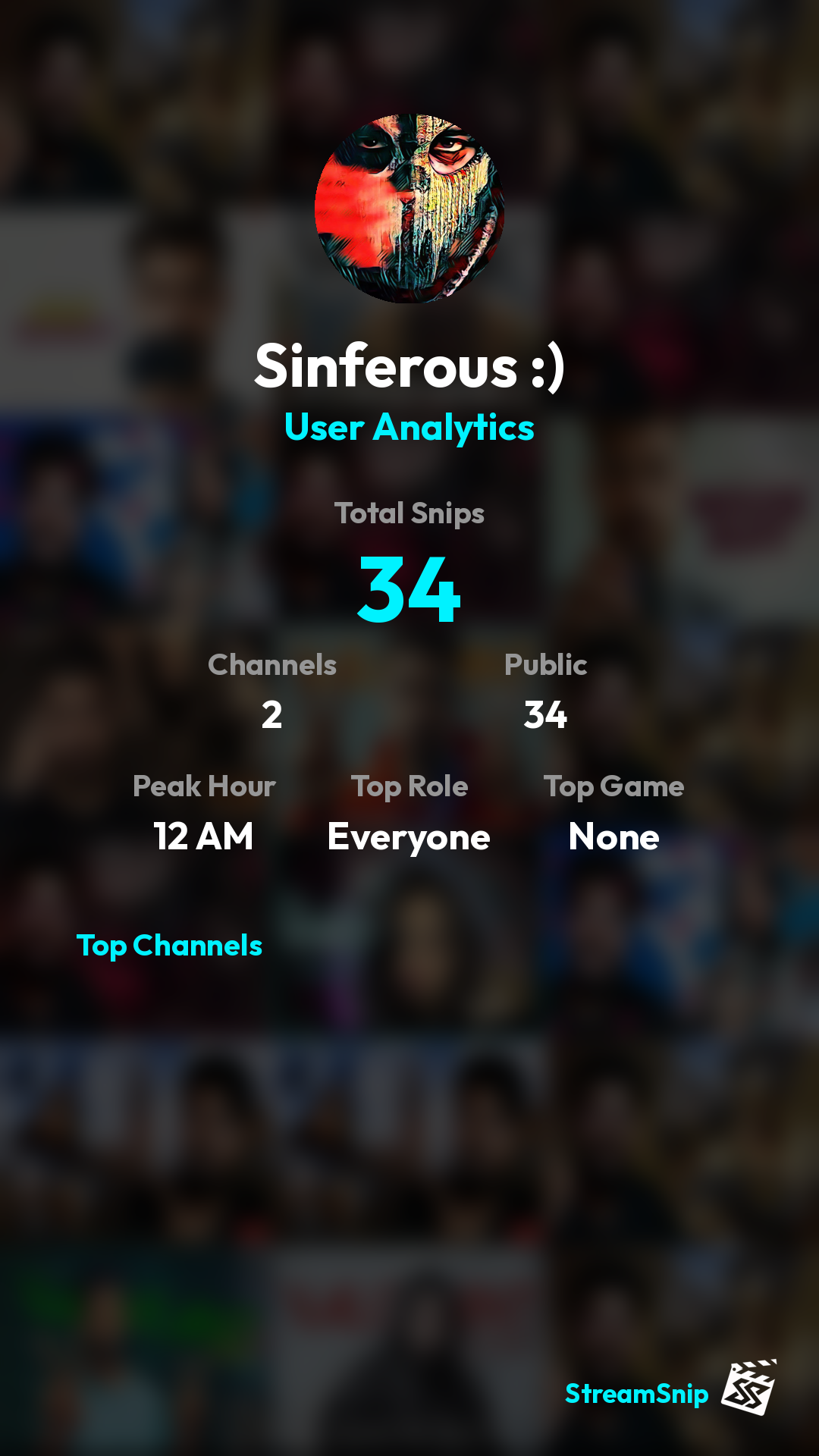 Stats Share Card
