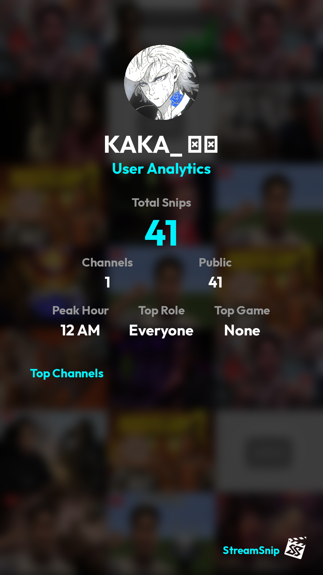 Stats Share Card