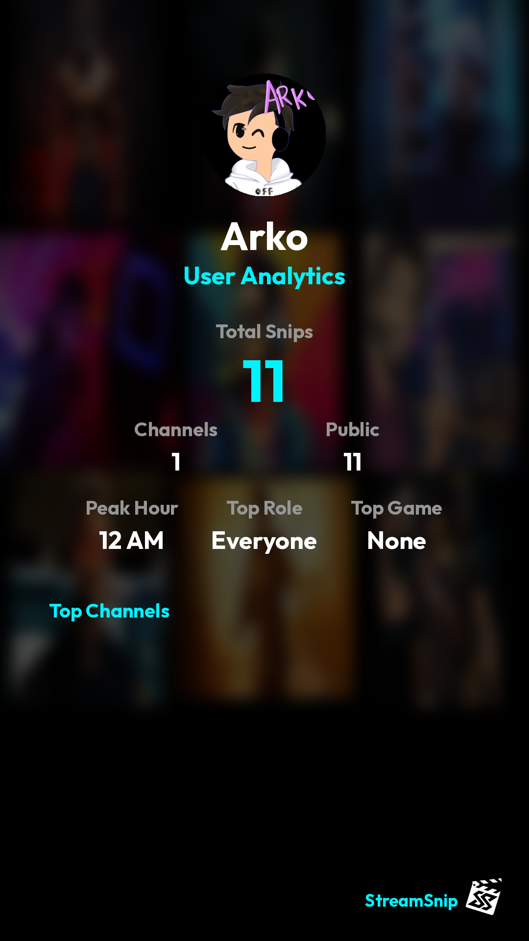 Stats Share Card