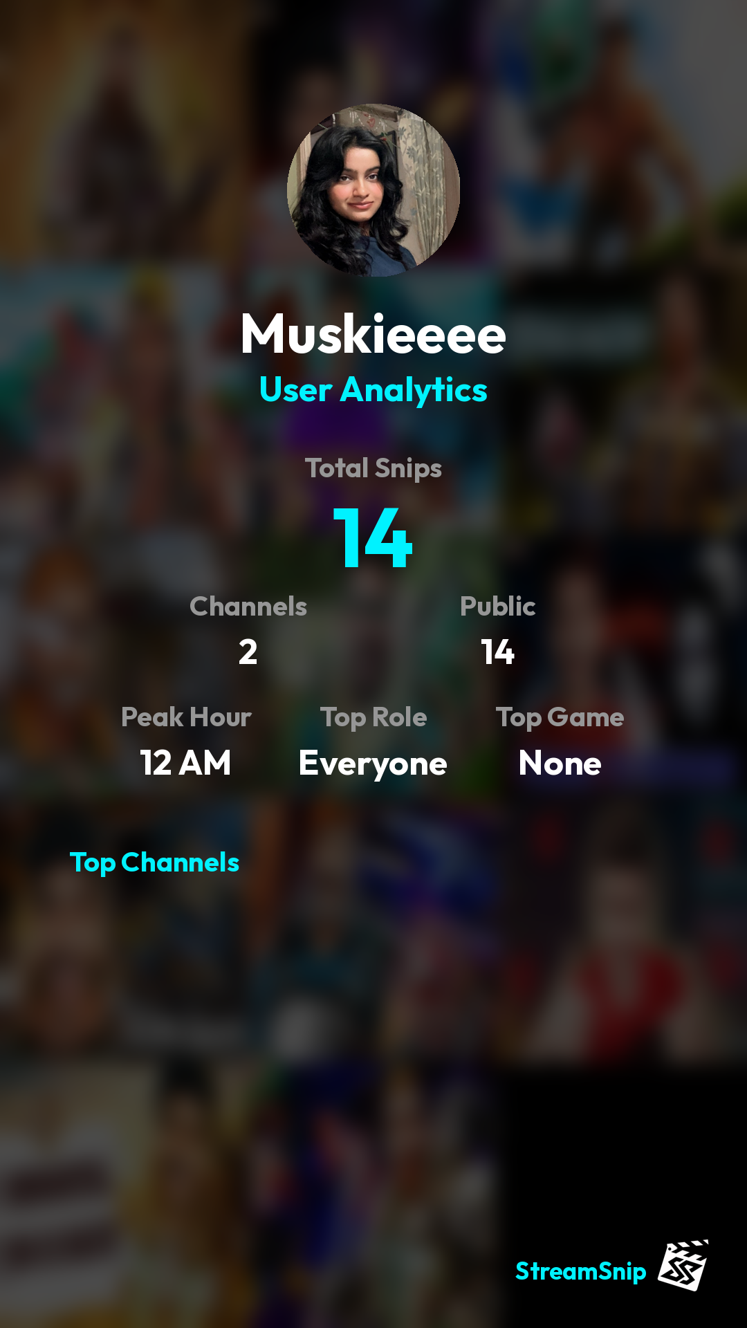 Stats Share Card