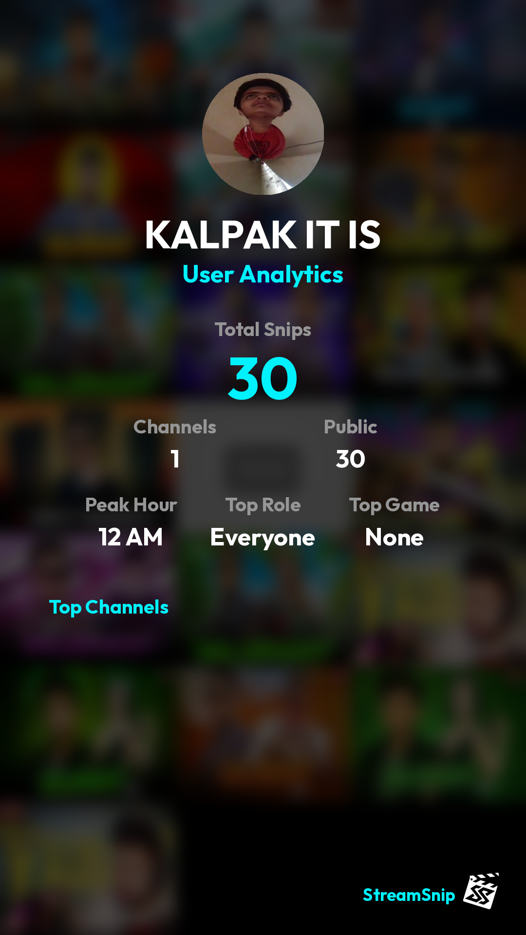Stats Share Card