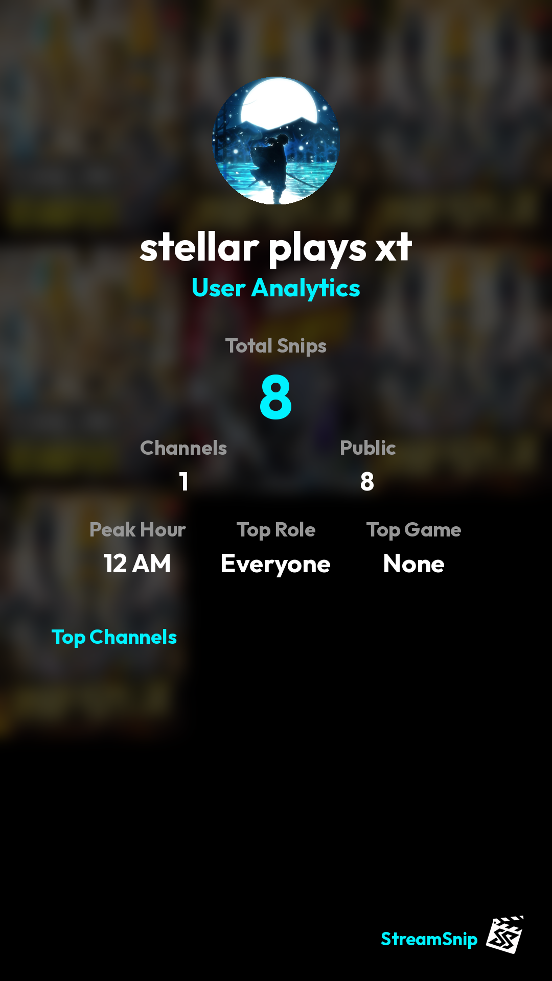 Stats Share Card