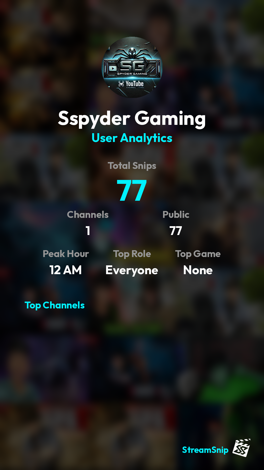 Stats Share Card