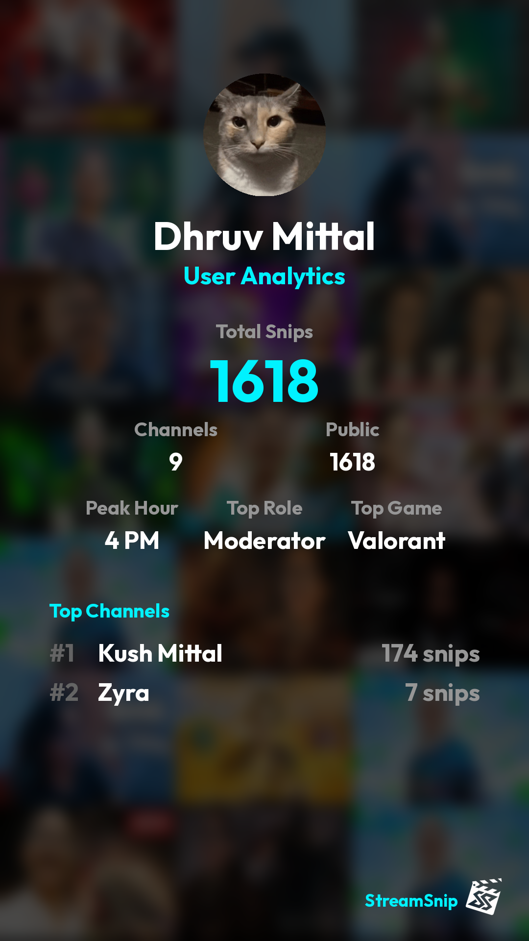 Stats Share Card