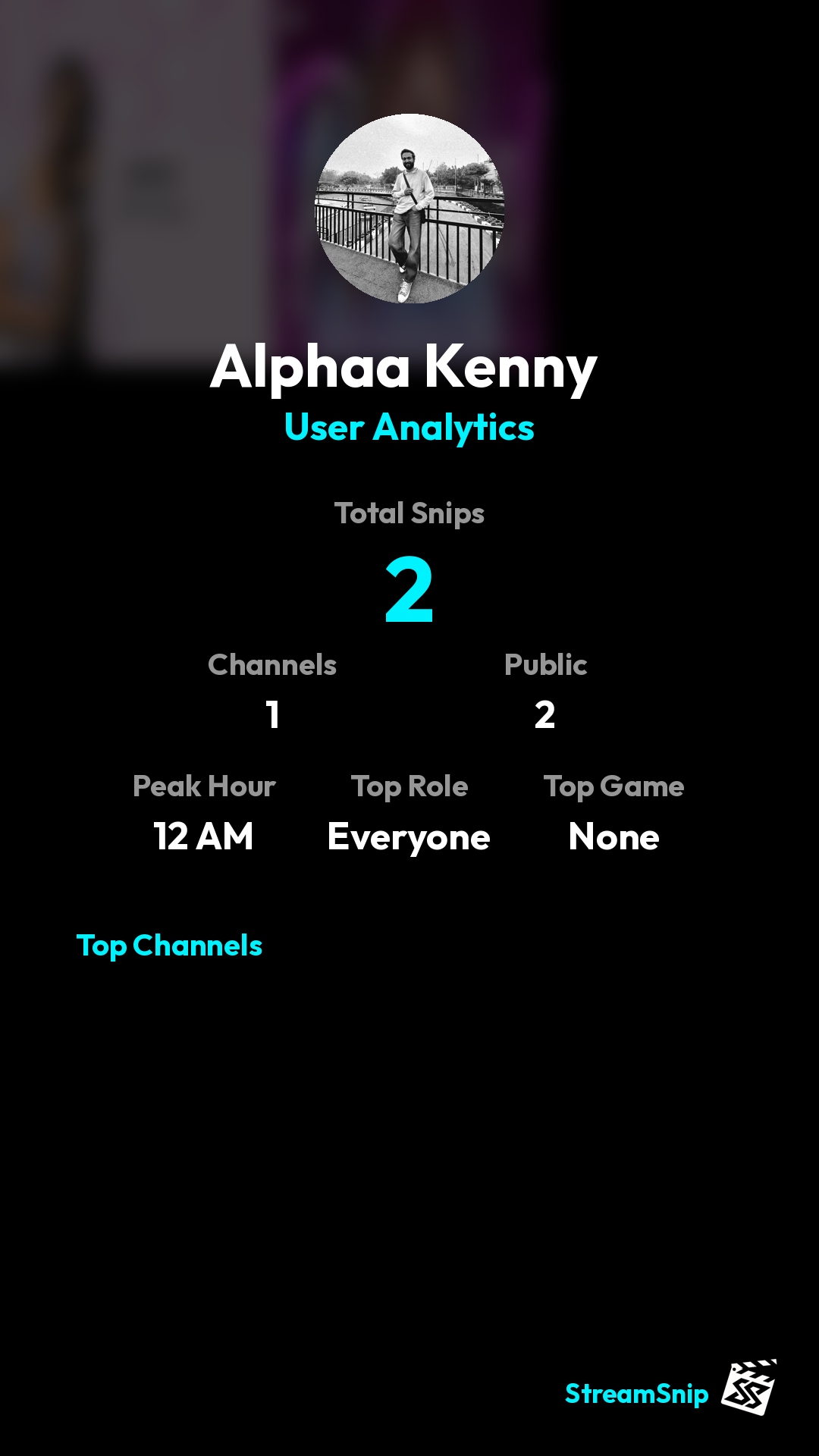 Stats Share Card