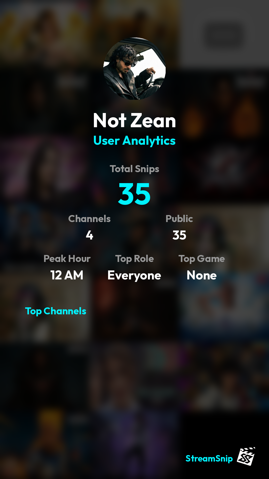 Stats Share Card