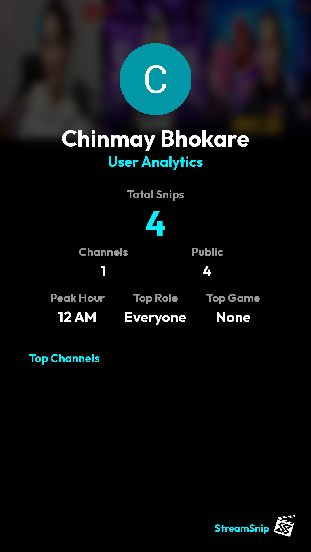 Stats Share Card