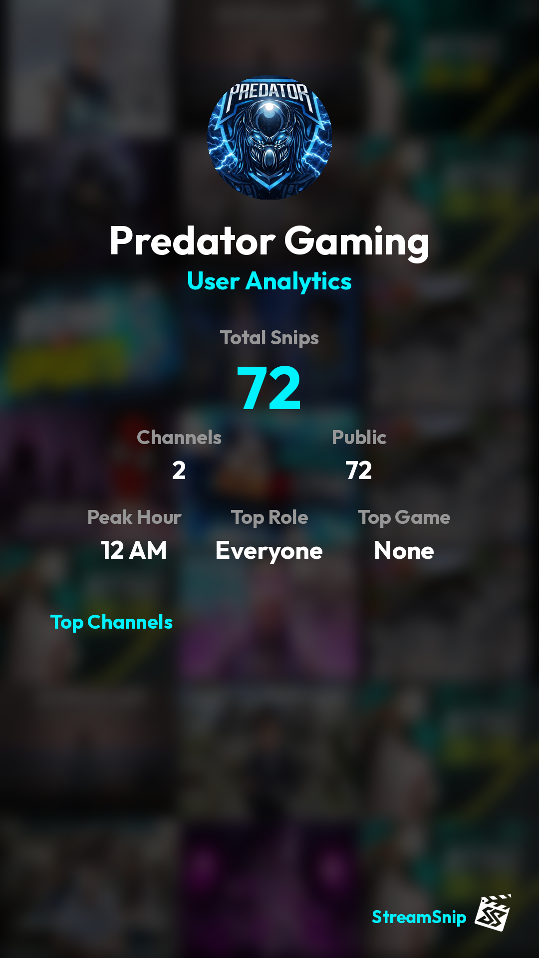 Stats Share Card