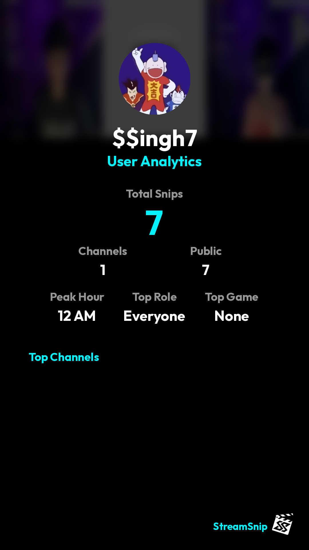 Stats Share Card