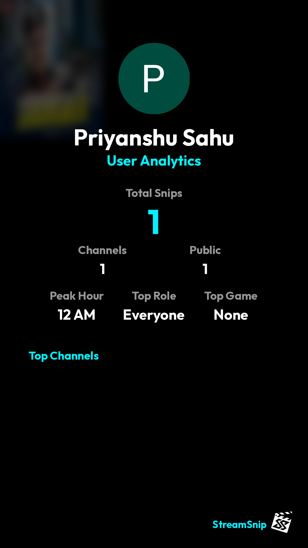 Stats Share Card